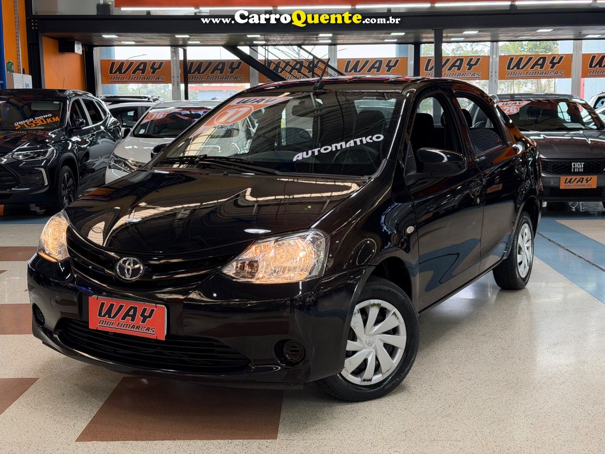TOYOTA ETIOS 1.5 XS SEDAN 16V 2017 - Loja