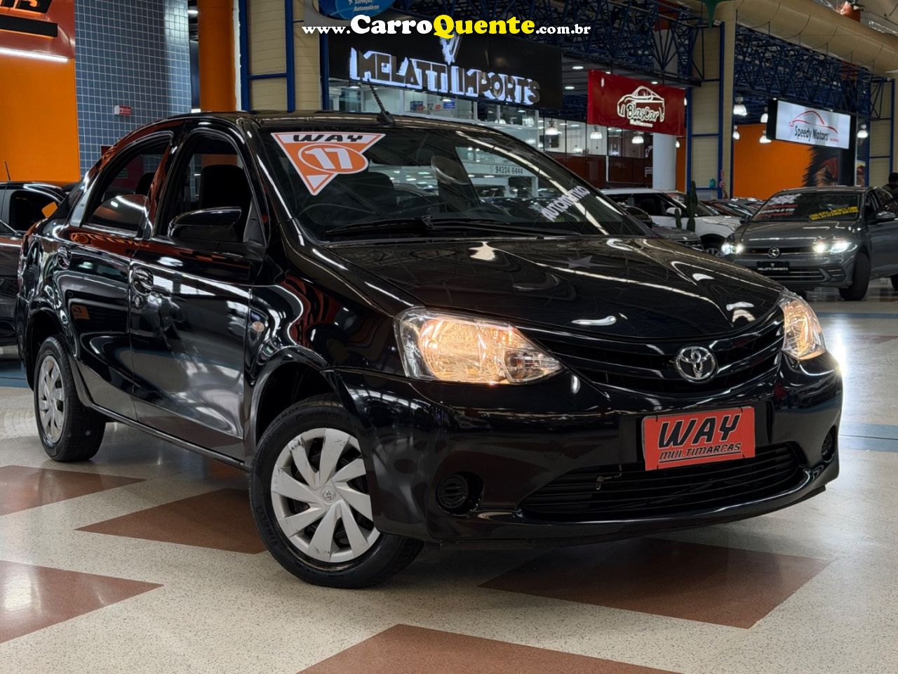 TOYOTA ETIOS 1.5 XS SEDAN 16V 2017 - Loja