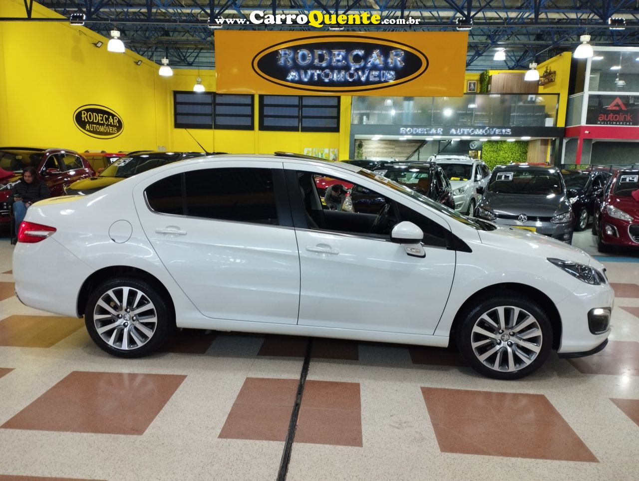 PEUGEOT 408 1.6 GRIFFE 16V TURBO com teto solar 2017 - Loja