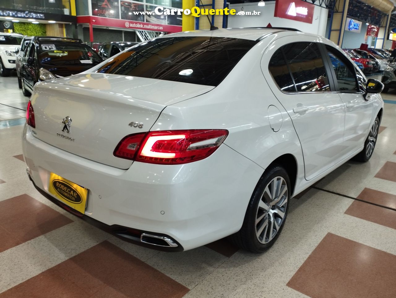 PEUGEOT 408 1.6 GRIFFE 16V TURBO com teto solar 2017 - Loja