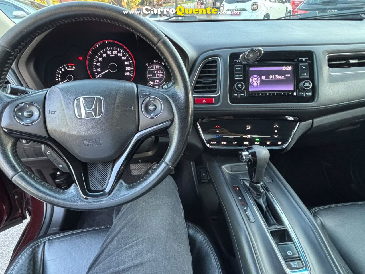 HONDA   HR-V EX 1.8 FLEXONE 16V 5P AUT.   VERMELHO 2018 1.8 FLEX - Loja