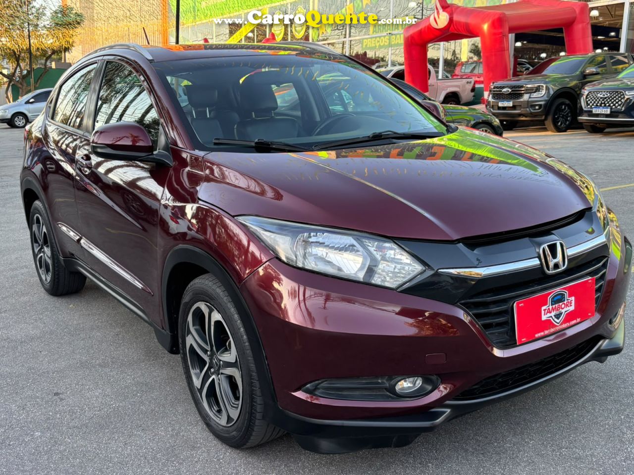 HONDA   HR-V EX 1.8 FLEXONE 16V 5P AUT.   VERMELHO 2018 1.8 FLEX - Loja