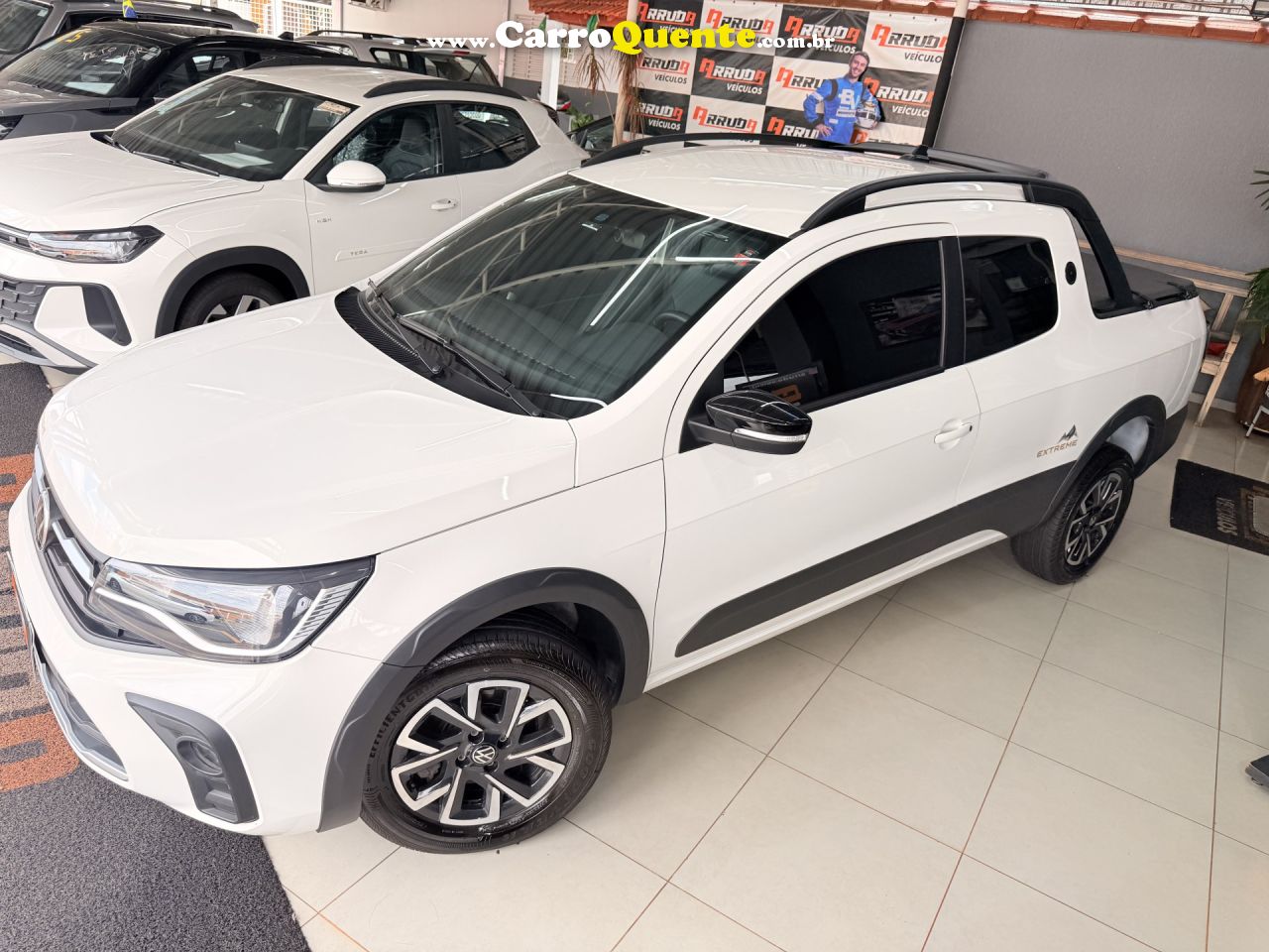 VOLKSWAGEN   SAVEIRO EXTREME CD 1.6    BRANCO 2026 1.6 FLEX - Loja