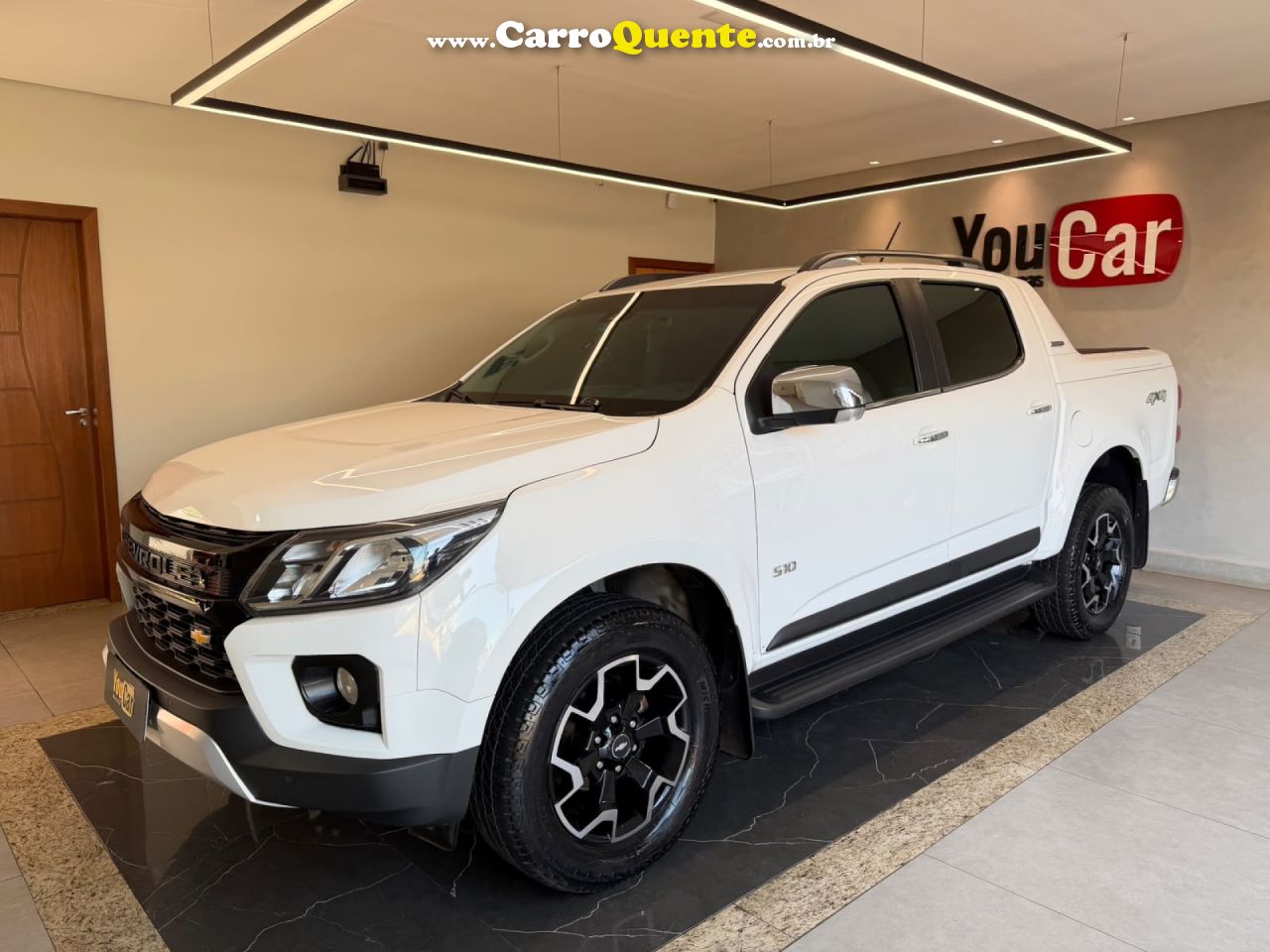 CHEVROLET   S10 P-UP H.COUNTRY 2.8 4X4 CD DIES.AUT.   BRANCO 2022 2.8 DIESEL - Loja