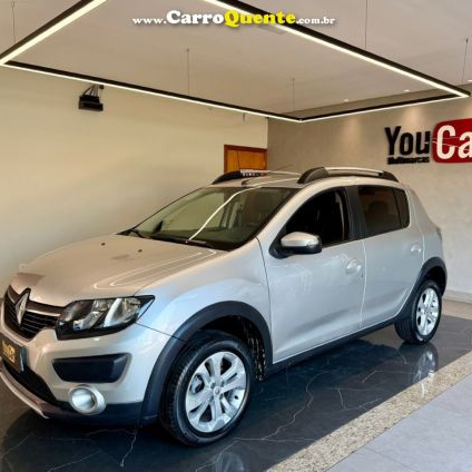 RENAULT   SANDERO STEPWAY FLEX 1.6 16V 5P   PRATA 2019 1.6 FLEX