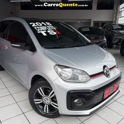 VOLKSWAGEN   UP! MOVE 1.0 TSI TOTAL FLEX 12V 5P   PRATA 2018 1.0 FLEX