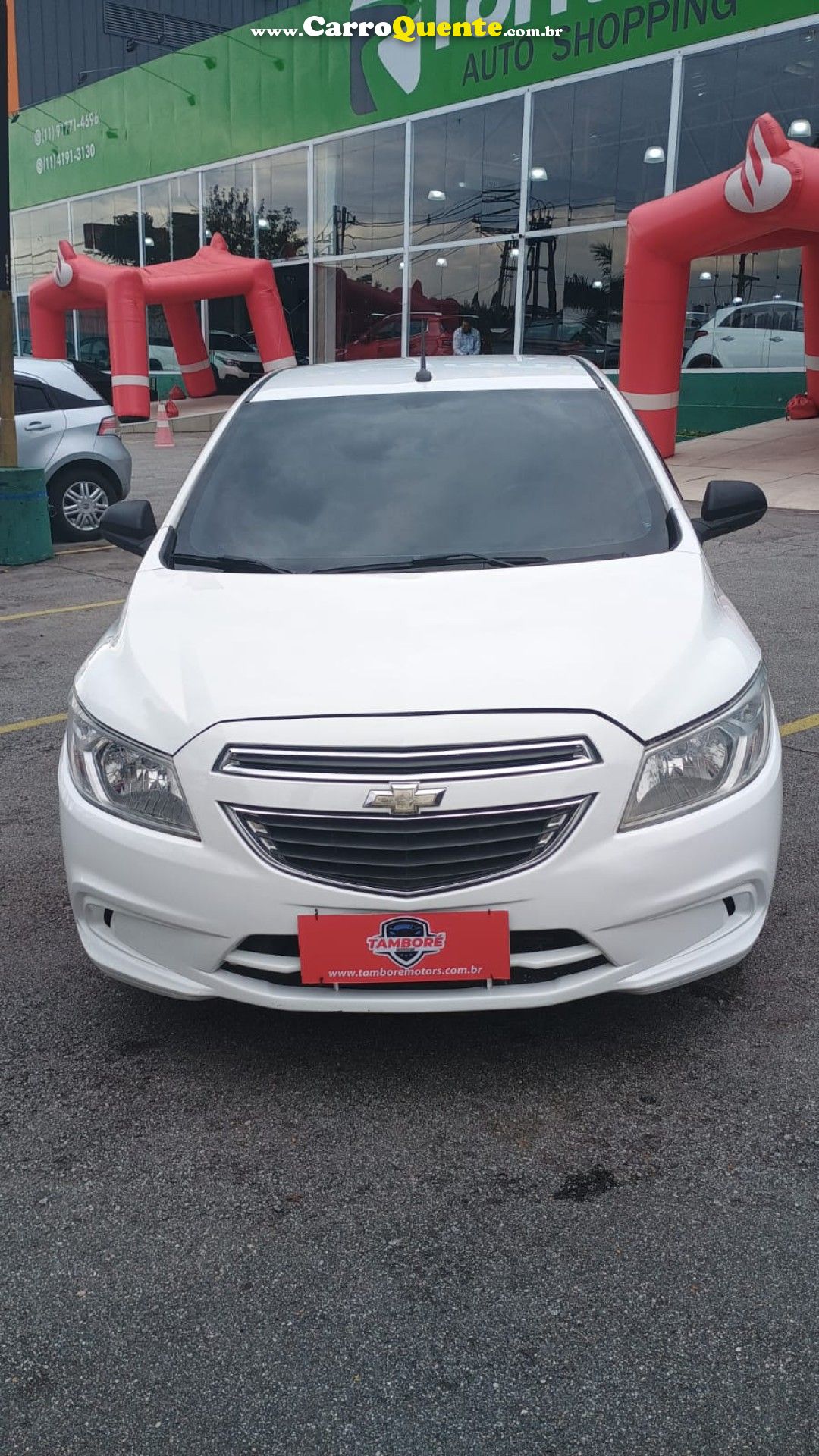 CHEVROLET   ONIX HATCH LT 1.0 8V FLEXPOWER 5P MEC.   BRANCO 2015 1.0 FLEX - Loja