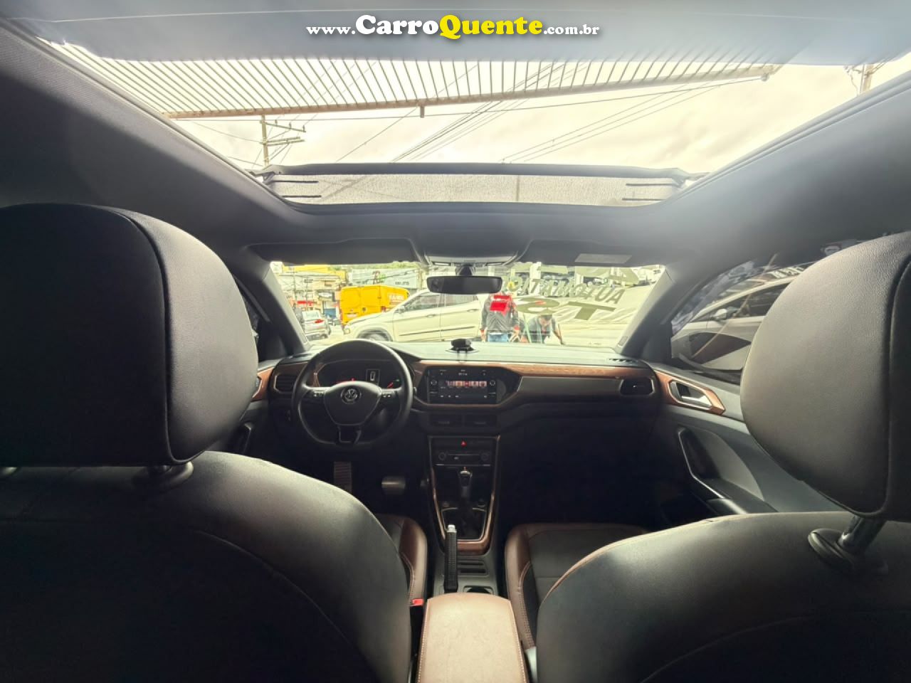 VOLKSWAGEN   T-CROSS COMFOR. 200 TSI 1.0 FLEX 5P AUT.   BRANCO 2020 1.0 FLEX - Loja
