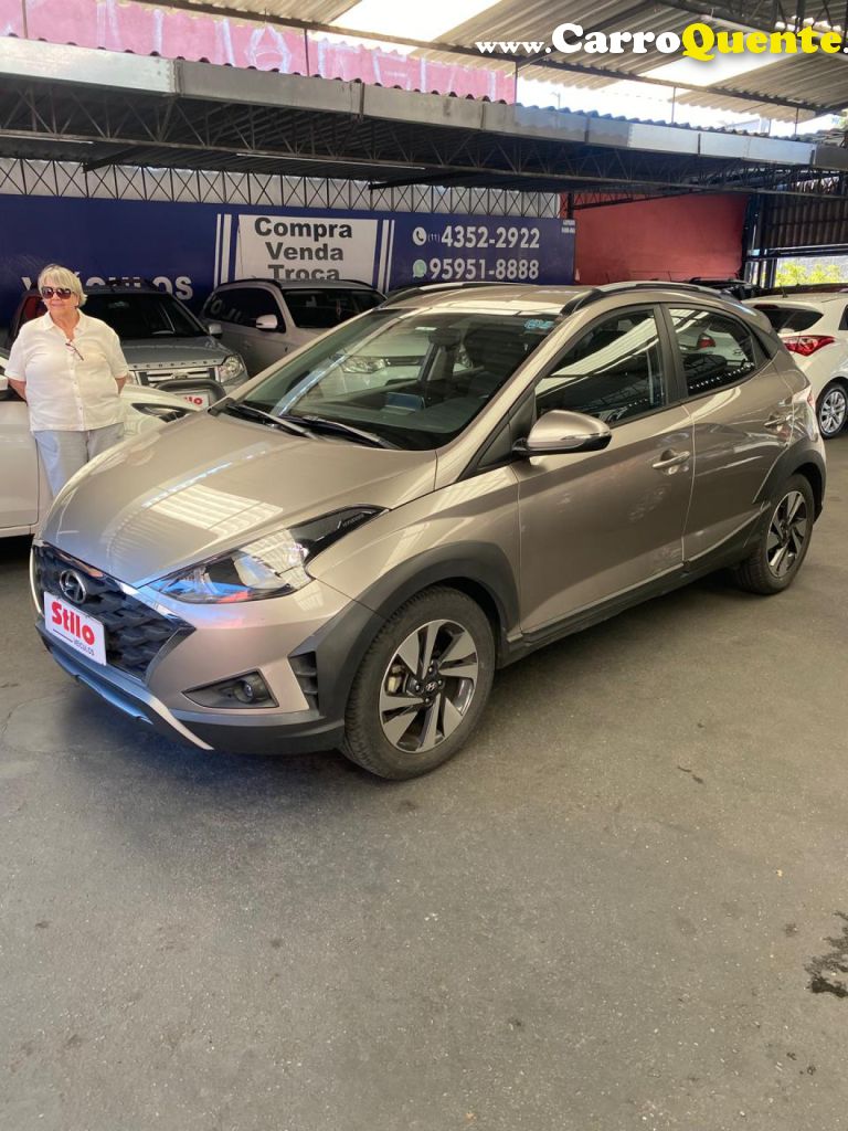 HYUNDAI   HB20X EVOLUTION 1.6 FLEX 16V AUT.   PRATA 2020 1.6 FLEX - Loja