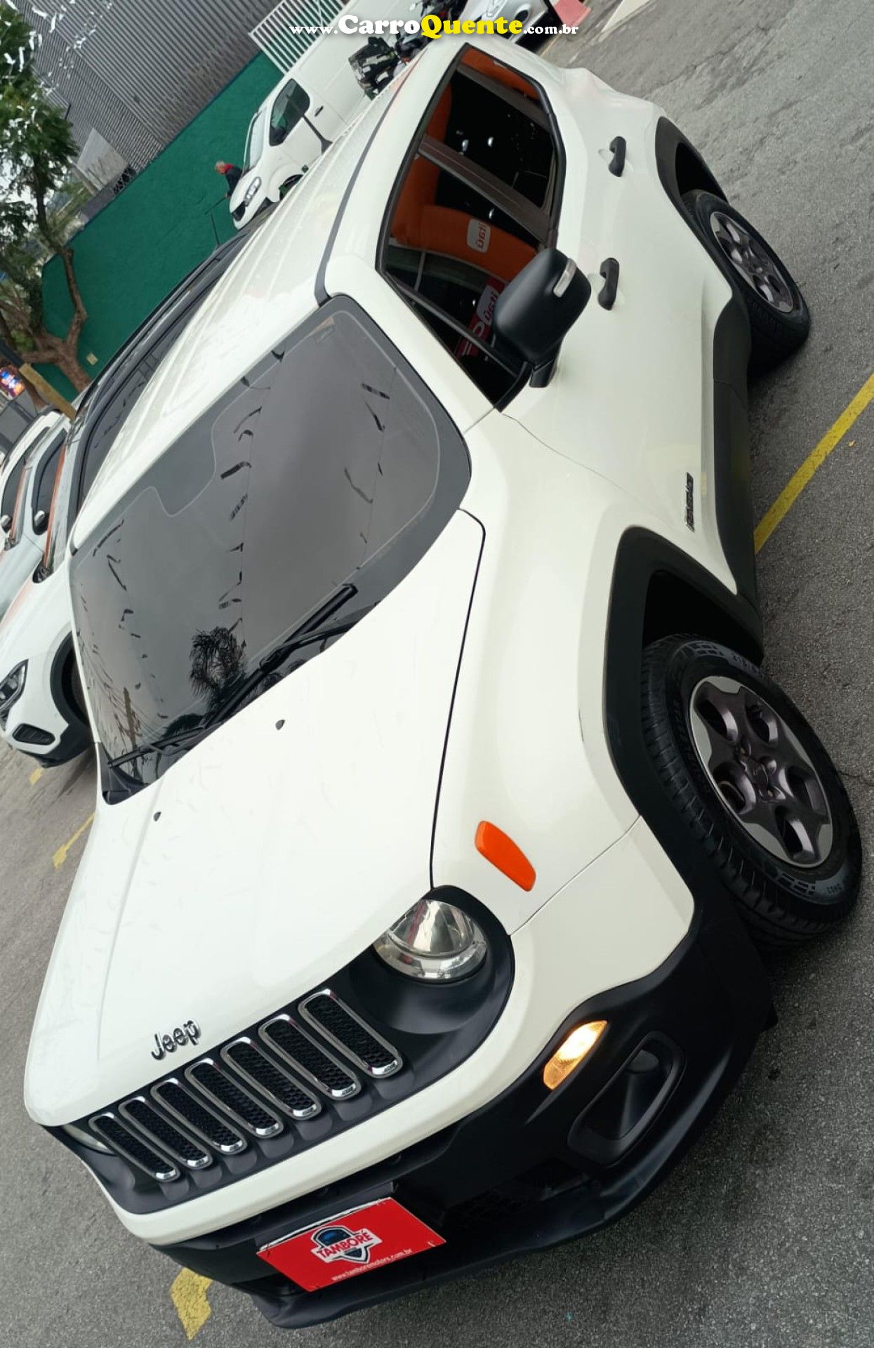 JEEP   RENEGADE SPORT 1.8 4X2 FLEX 16V AUT.   BRANCO 2016 1.8 FLEX - Loja