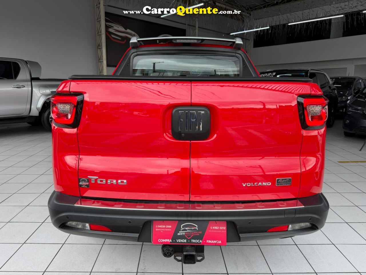 FIAT   TORO VOLCANO 2.0 16V 4X4 TB DIESEL AUT.   VERMELHO 2024 2.0 DIESEL - Loja