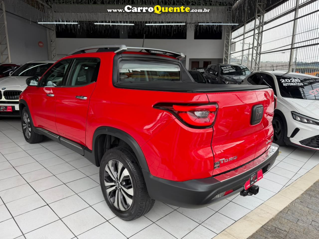 FIAT   TORO VOLCANO 2.0 16V 4X4 TB DIESEL AUT.   VERMELHO 2024 2.0 DIESEL - Loja