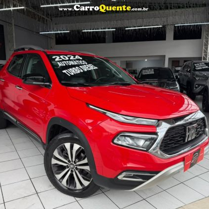 FIAT   TORO VOLCANO 2.0 16V 4X4 TB DIESEL AUT.   VERMELHO 2024 2.0 DIESEL