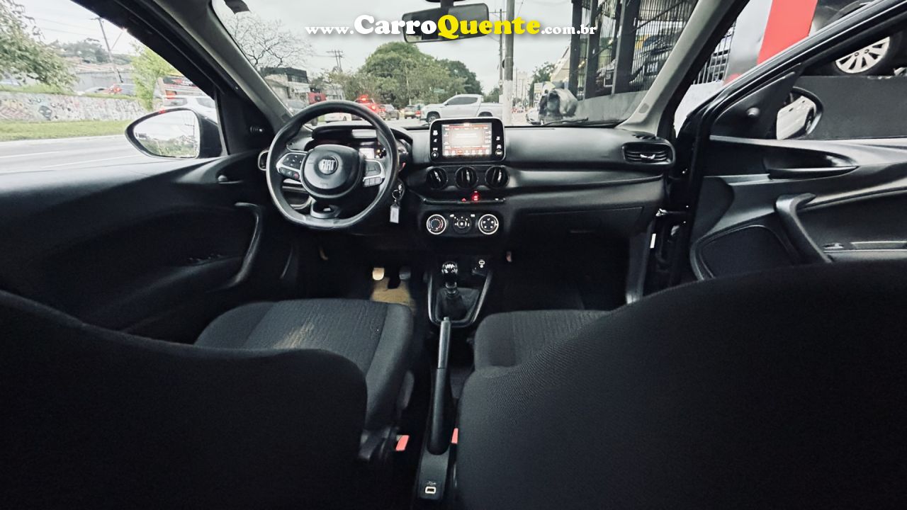FIAT   CRONOS DRIVE 1.3 8V FLEX   PRETO 2021 1.3 FLEX - Loja