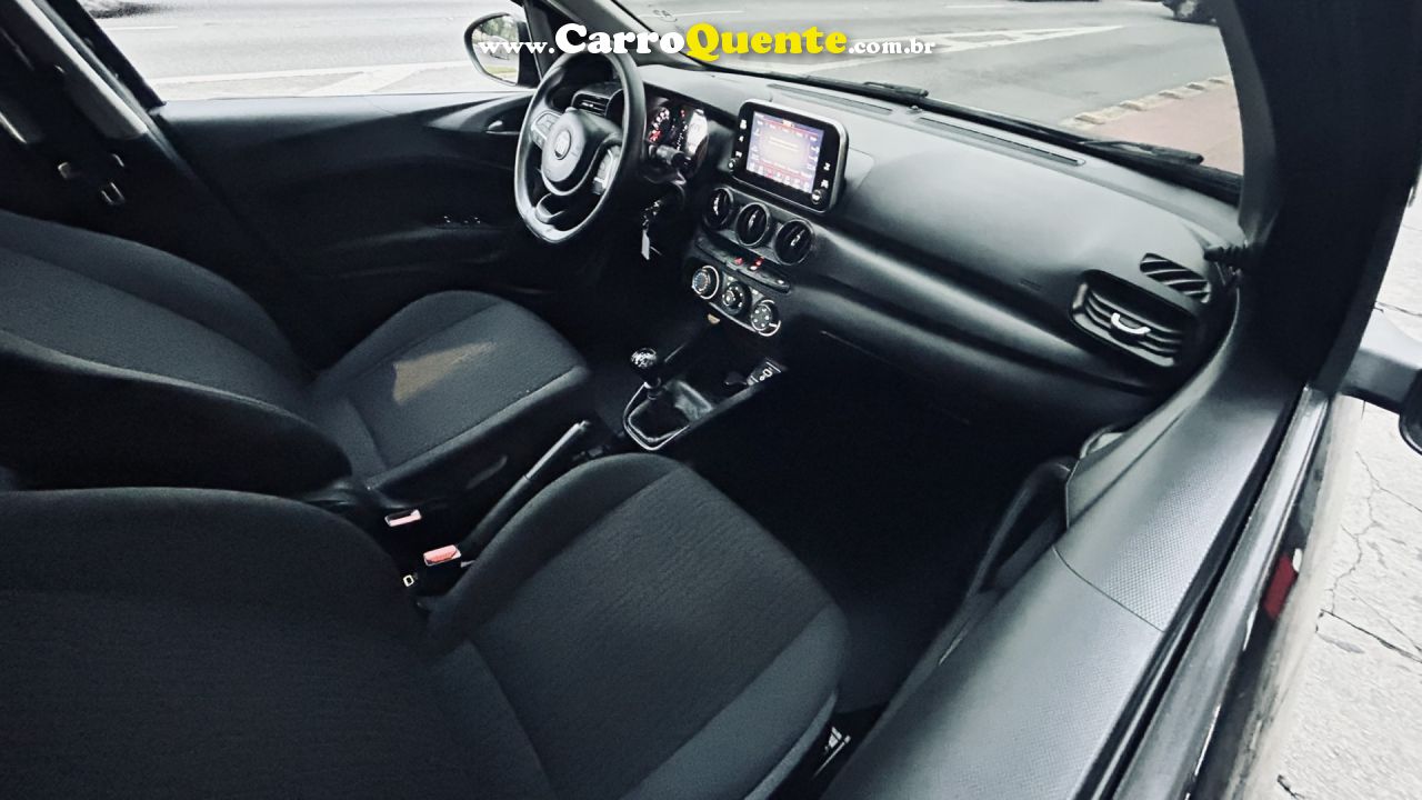 FIAT   CRONOS DRIVE 1.3 8V FLEX   PRETO 2021 1.3 FLEX - Loja