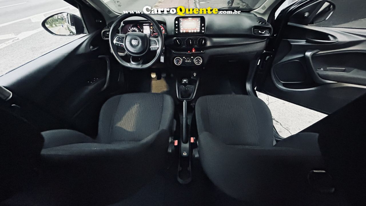 FIAT   CRONOS DRIVE 1.3 8V FLEX   PRETO 2021 1.3 FLEX - Loja