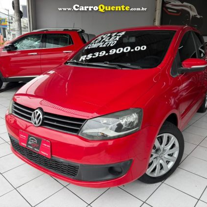 VOLKSWAGEN   FOX 1.0 MI TOTAL FLEX 8V 5P   VERMELHO 2014 1.0 FLEX