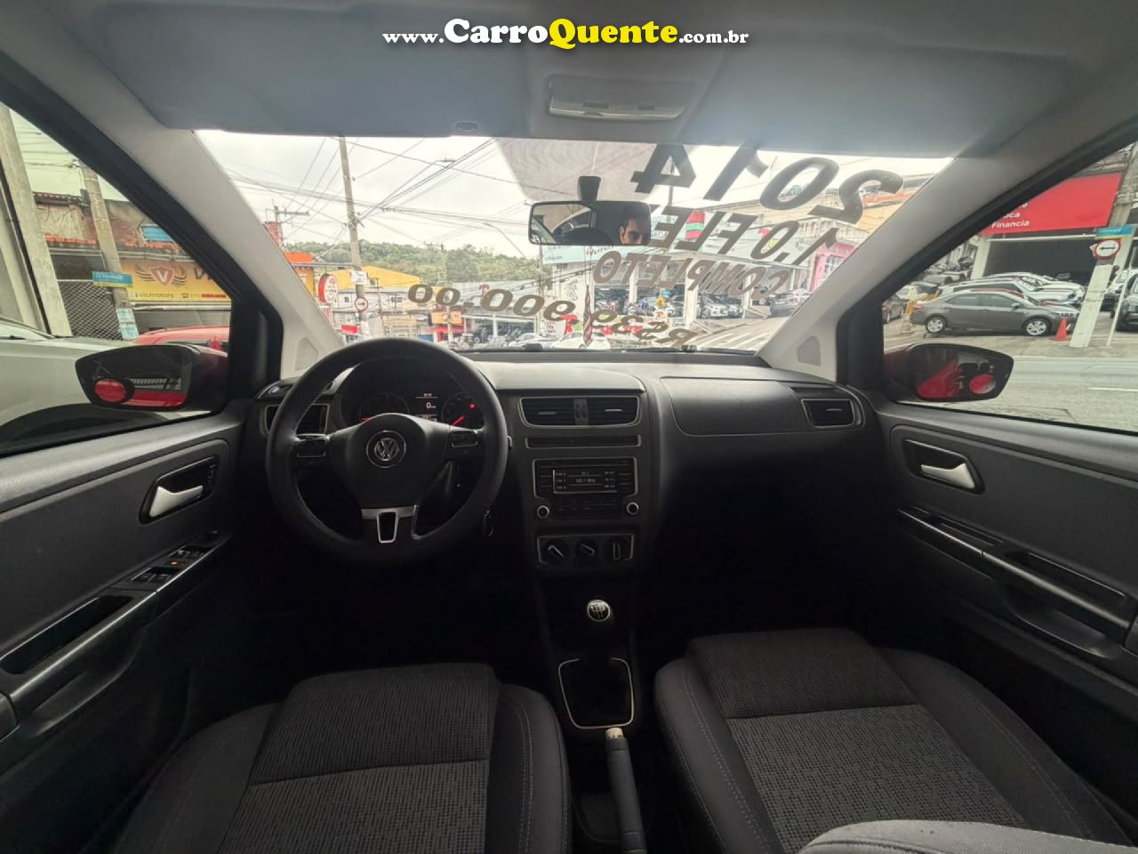 VOLKSWAGEN   FOX 1.0 MI TOTAL FLEX 8V 5P   VERMELHO 2014 1.0 FLEX - Loja
