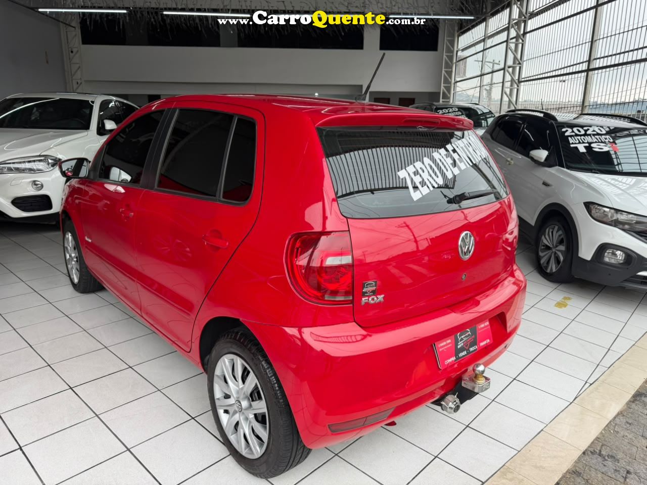 VOLKSWAGEN   FOX 1.0 MI TOTAL FLEX 8V 5P   VERMELHO 2014 1.0 FLEX - Loja