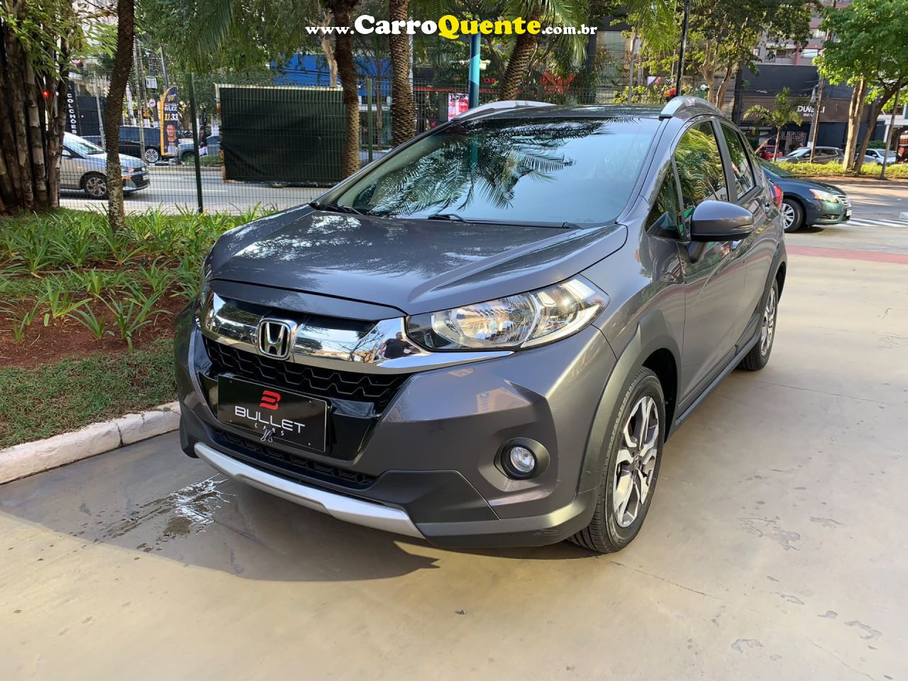 HONDA   WR-V EXL 1.5 FLEXONE 16V 5P AUT.   CINZA 2018 1.5 FLEX - Loja