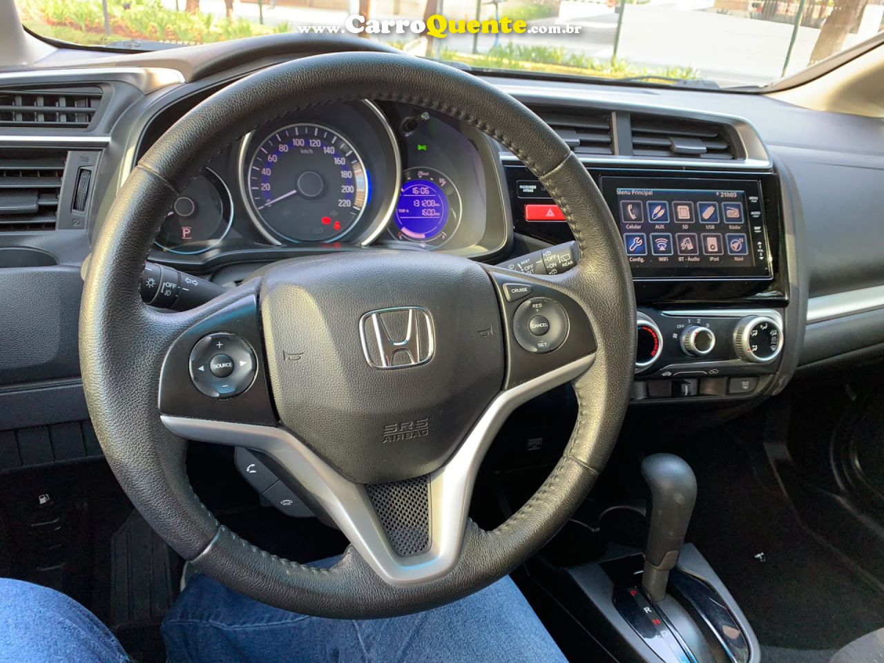 HONDA   WR-V EXL 1.5 FLEXONE 16V 5P AUT.   CINZA 2018 1.5 FLEX - Loja