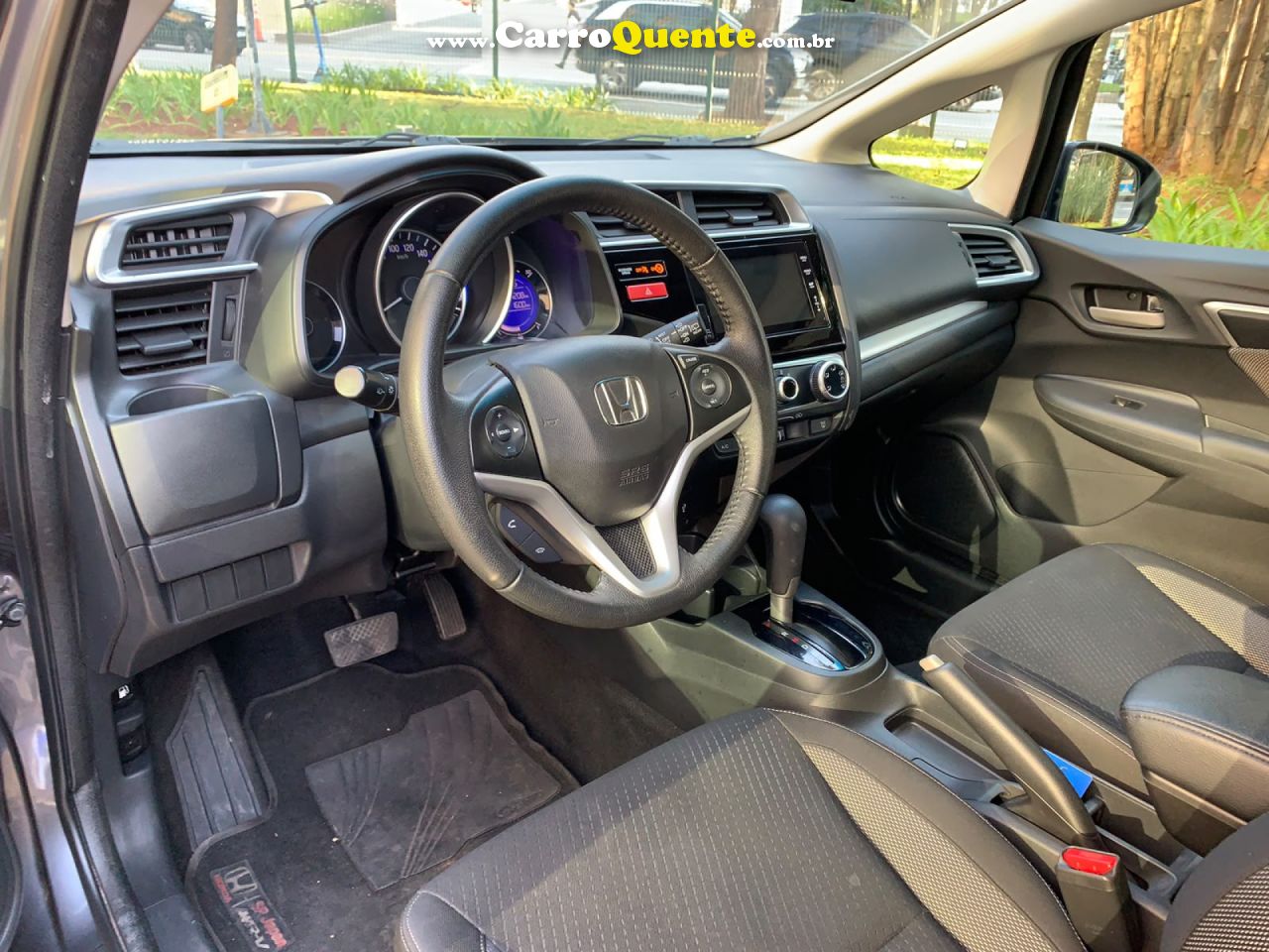 HONDA   WR-V EXL 1.5 FLEXONE 16V 5P AUT.   CINZA 2018 1.5 FLEX - Loja