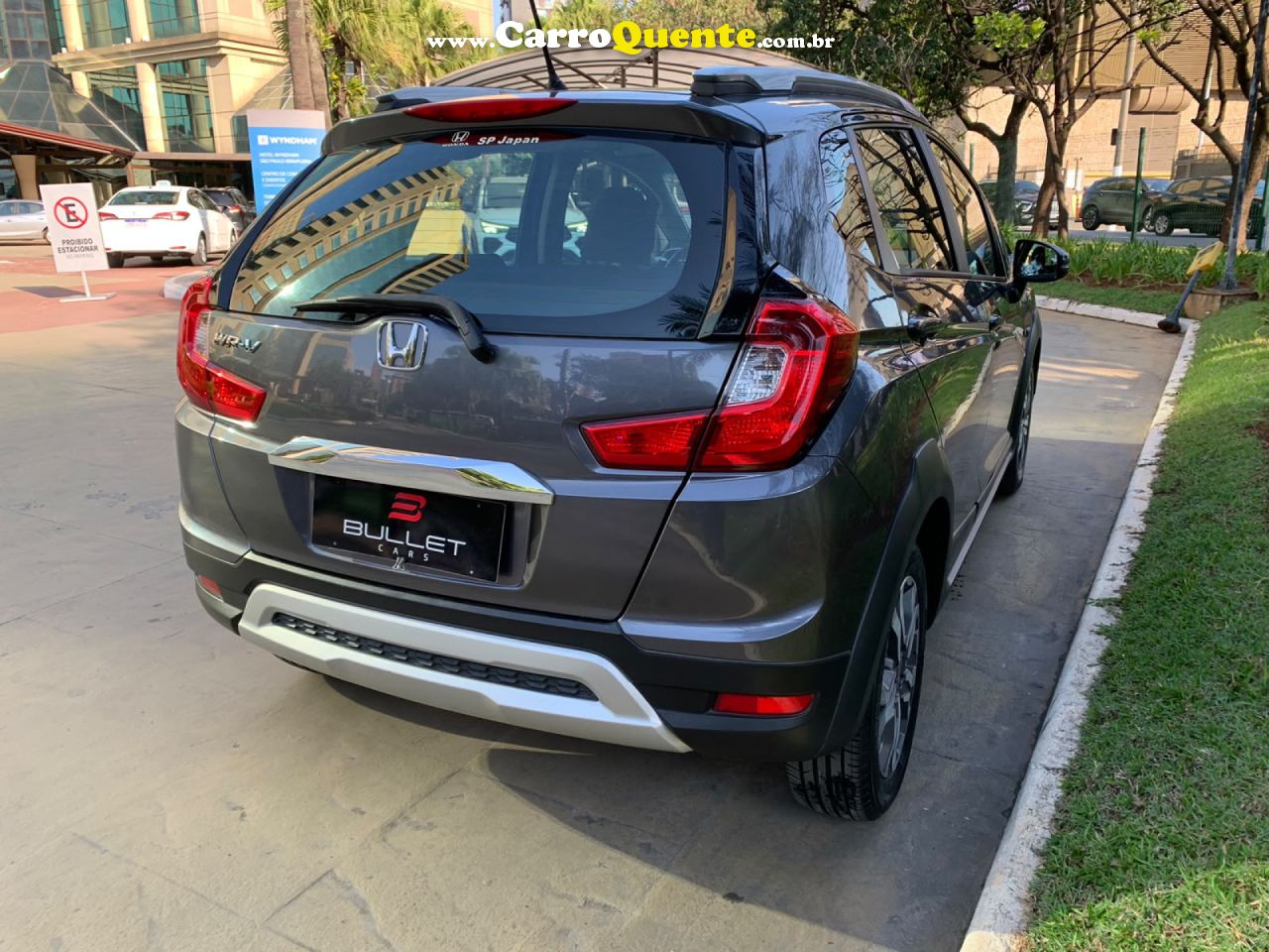 HONDA   WR-V EXL 1.5 FLEXONE 16V 5P AUT.   CINZA 2018 1.5 FLEX - Loja