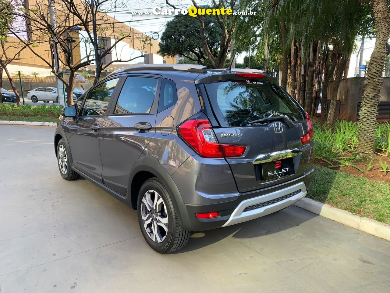 HONDA   WR-V EXL 1.5 FLEXONE 16V 5P AUT.   CINZA 2018 1.5 FLEX - Loja
