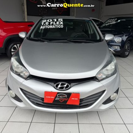HYUNDAI   HB20S C.STYLEC.PLUS1.6 FLEX 16V AUT. 4P   PRATA 2015 1.6 FLEX