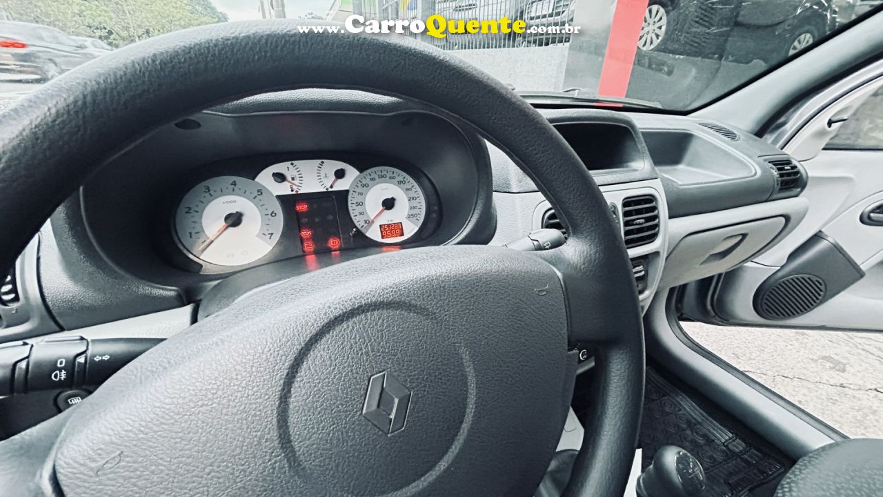 RENAULT   CLIO CAM1016VH   CINZA 2011 1.0 FLEX - Loja