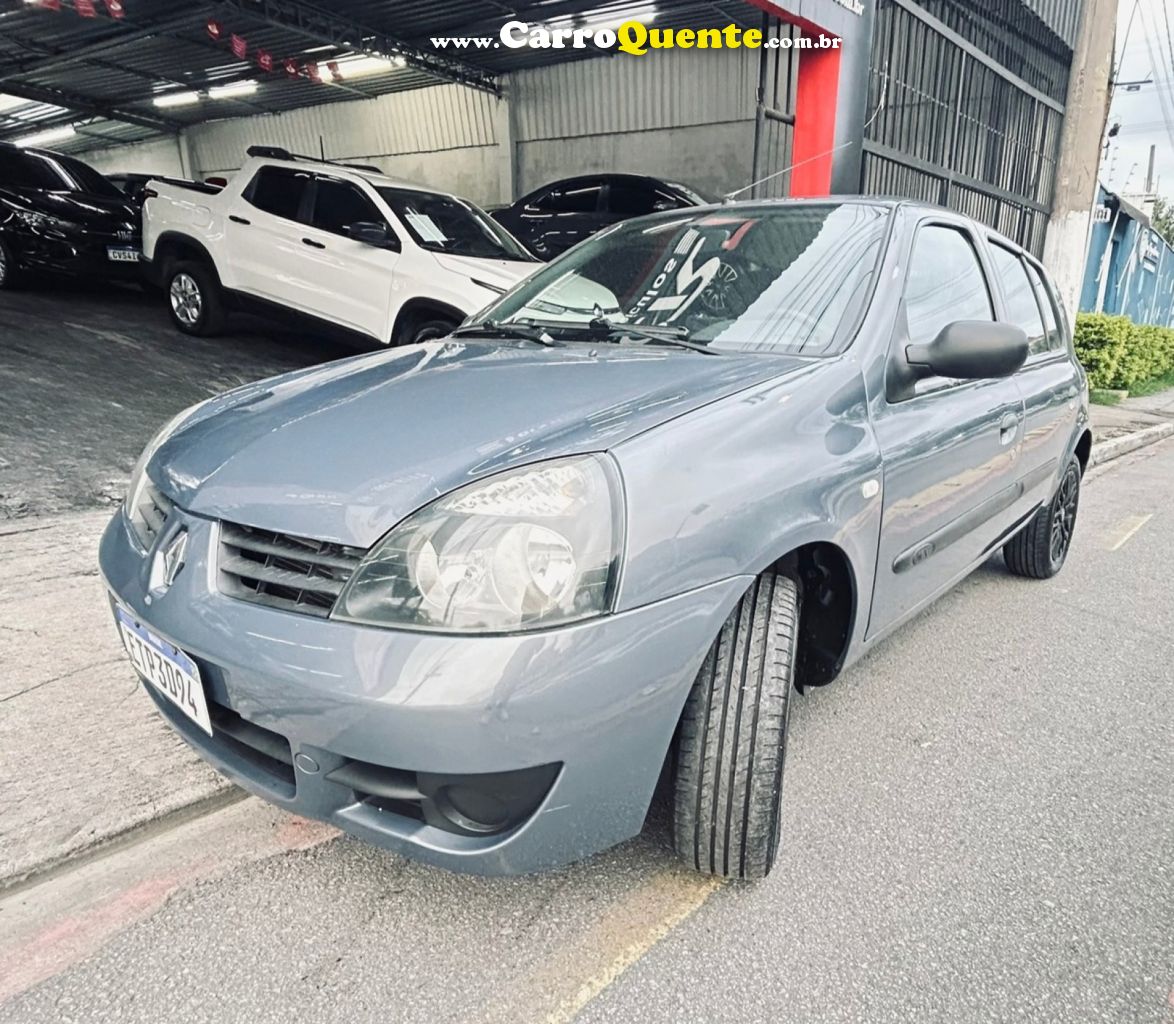RENAULT   CLIO CAM1016VH   CINZA 2011 1.0 FLEX - Loja