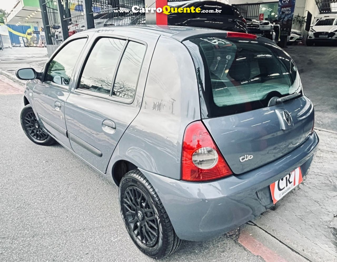 RENAULT   CLIO CAM1016VH   CINZA 2011 1.0 FLEX - Loja