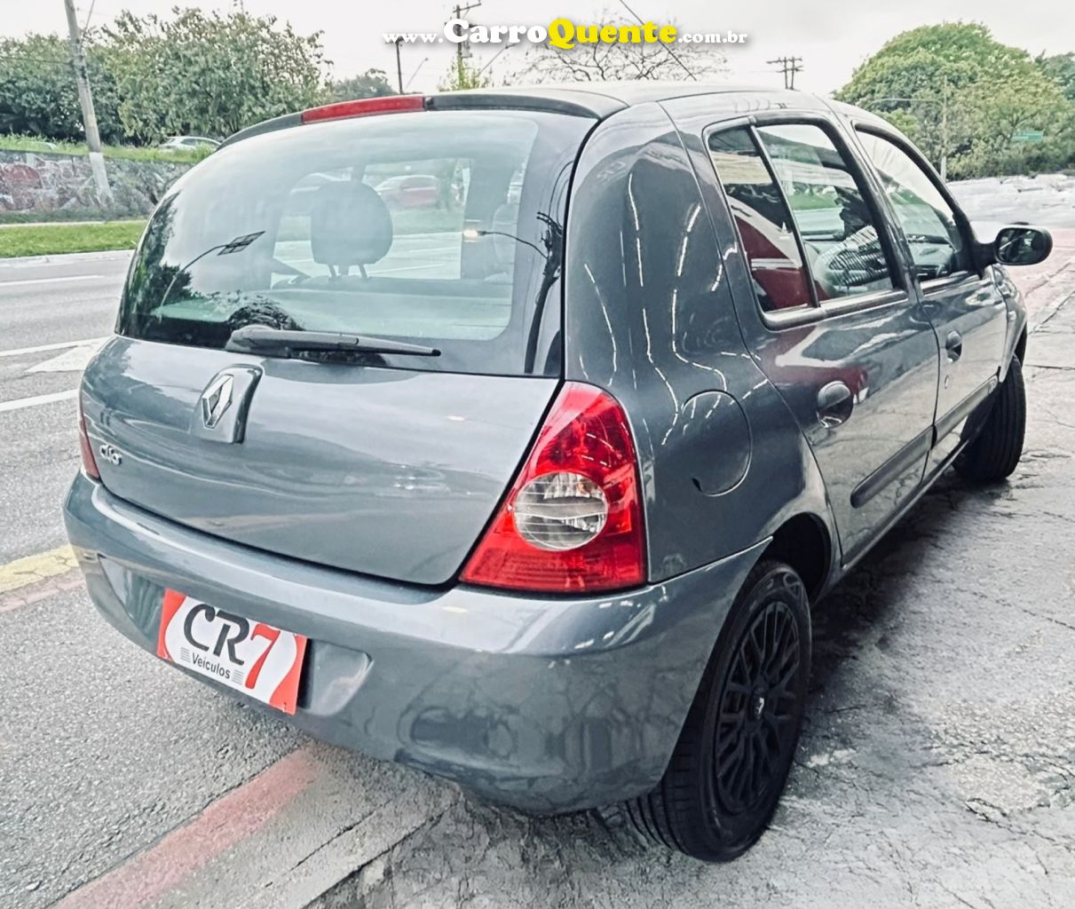 RENAULT   CLIO CAM1016VH   CINZA 2011 1.0 FLEX - Loja