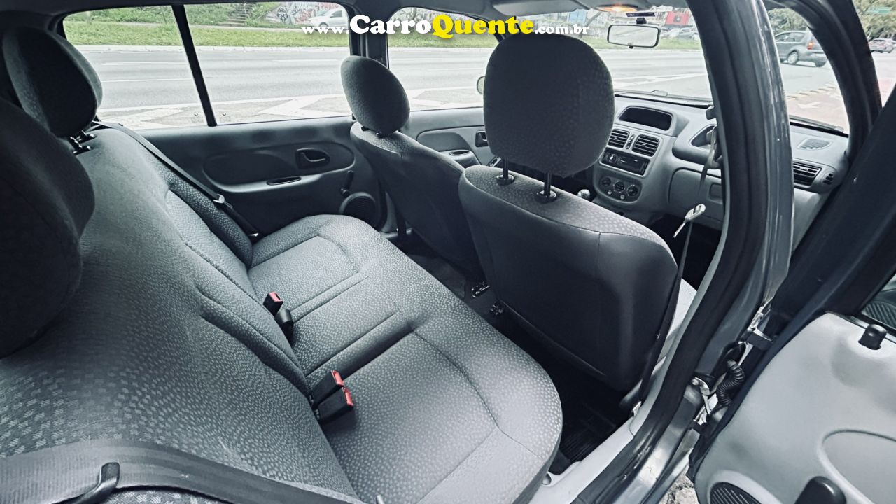 RENAULT   CLIO CAM1016VH   CINZA 2011 1.0 FLEX - Loja