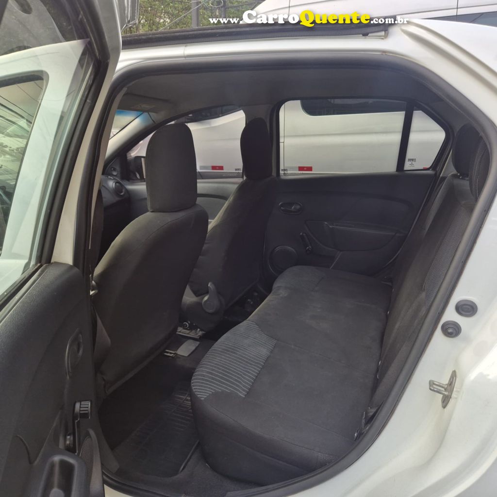 RENAULT   LOGAN AUTHENTIQUE FLEX 1.0 12V 4P   BRANCO 2018 1.0 FLEX - Loja