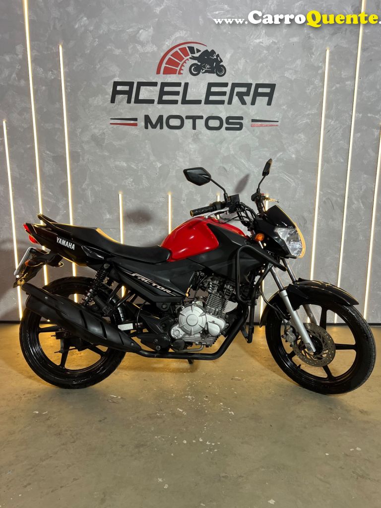 YAMAHA    YBR125I FACTOR ED   VERMELHO 2022 125 FLEX - Loja
