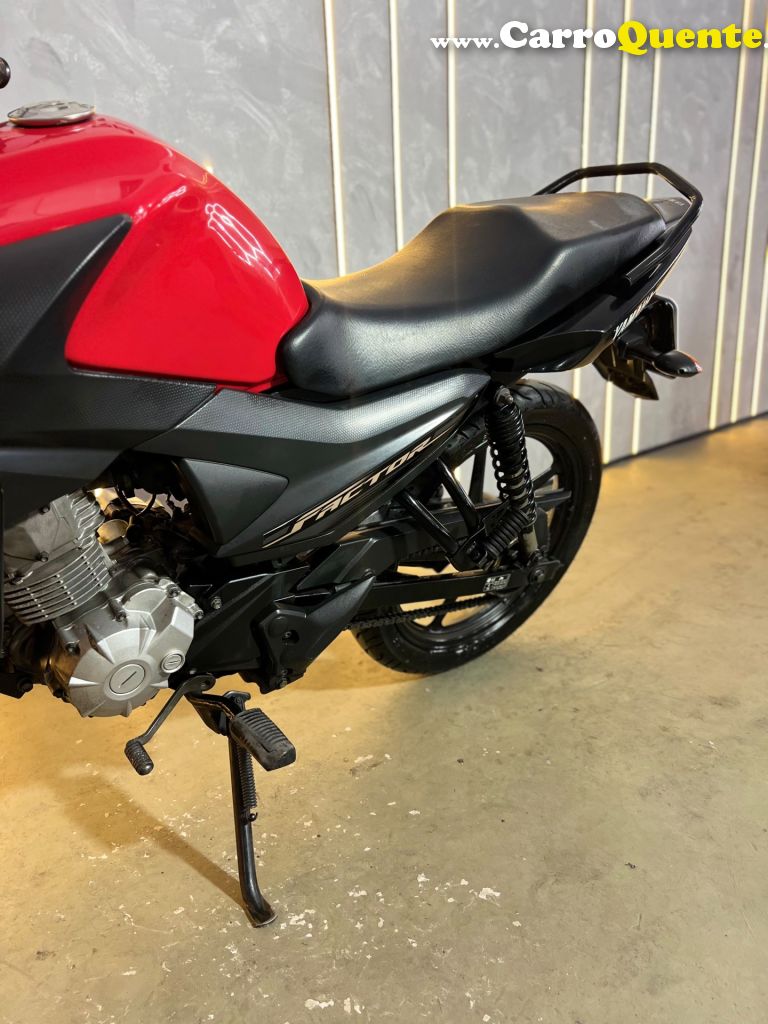 YAMAHA    YBR125I FACTOR ED   VERMELHO 2022 125 FLEX - Loja