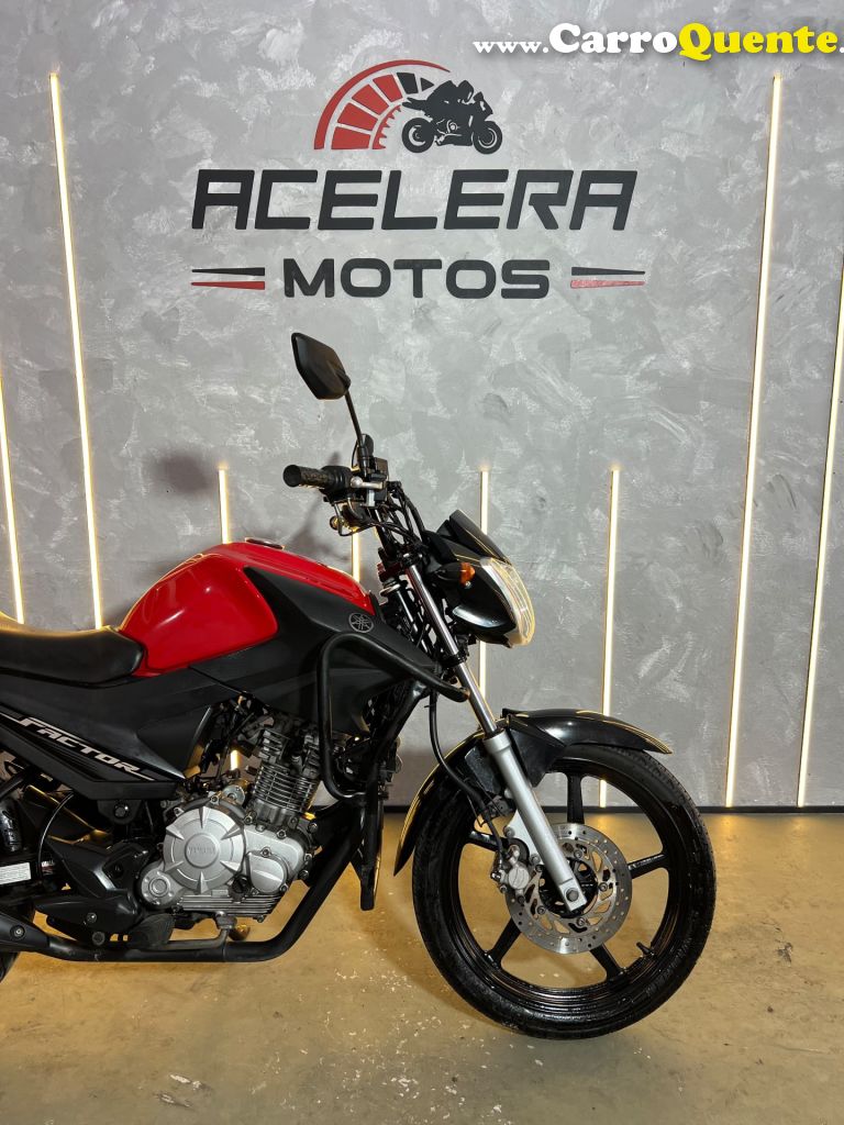 YAMAHA    YBR125I FACTOR ED   VERMELHO 2022 125 FLEX - Loja