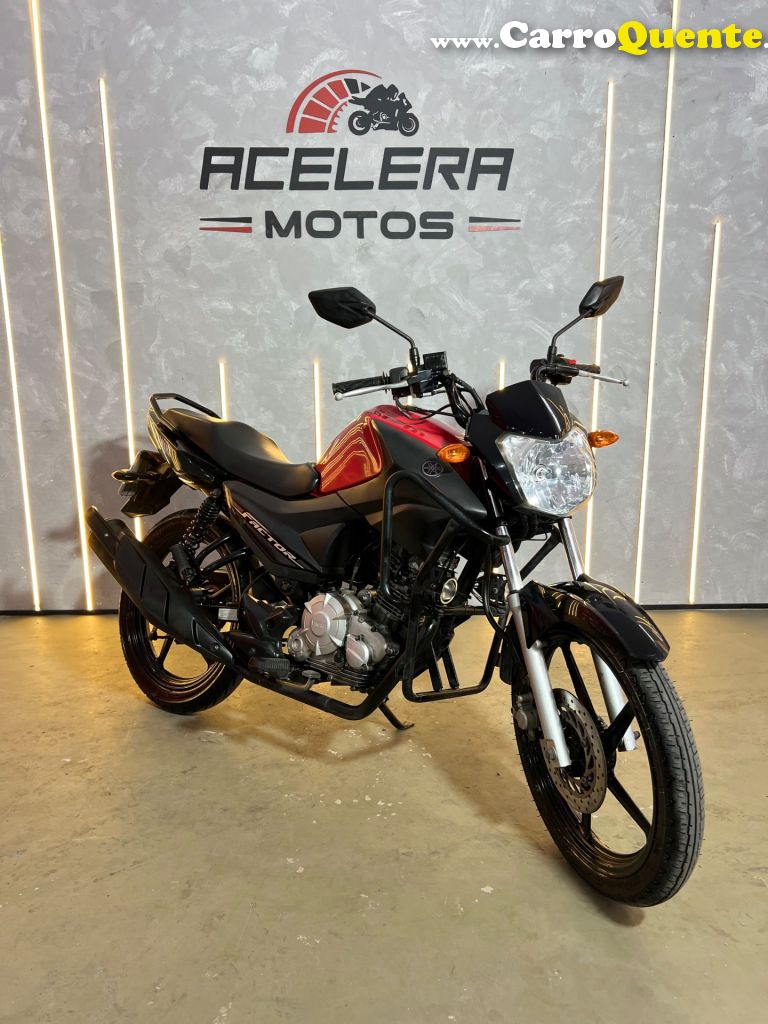 YAMAHA    YBR125I FACTOR ED   VERMELHO 2022 125 FLEX - Loja