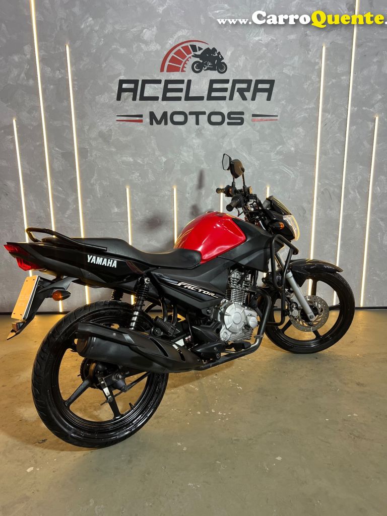 YAMAHA    YBR125I FACTOR ED   VERMELHO 2022 125 FLEX - Loja
