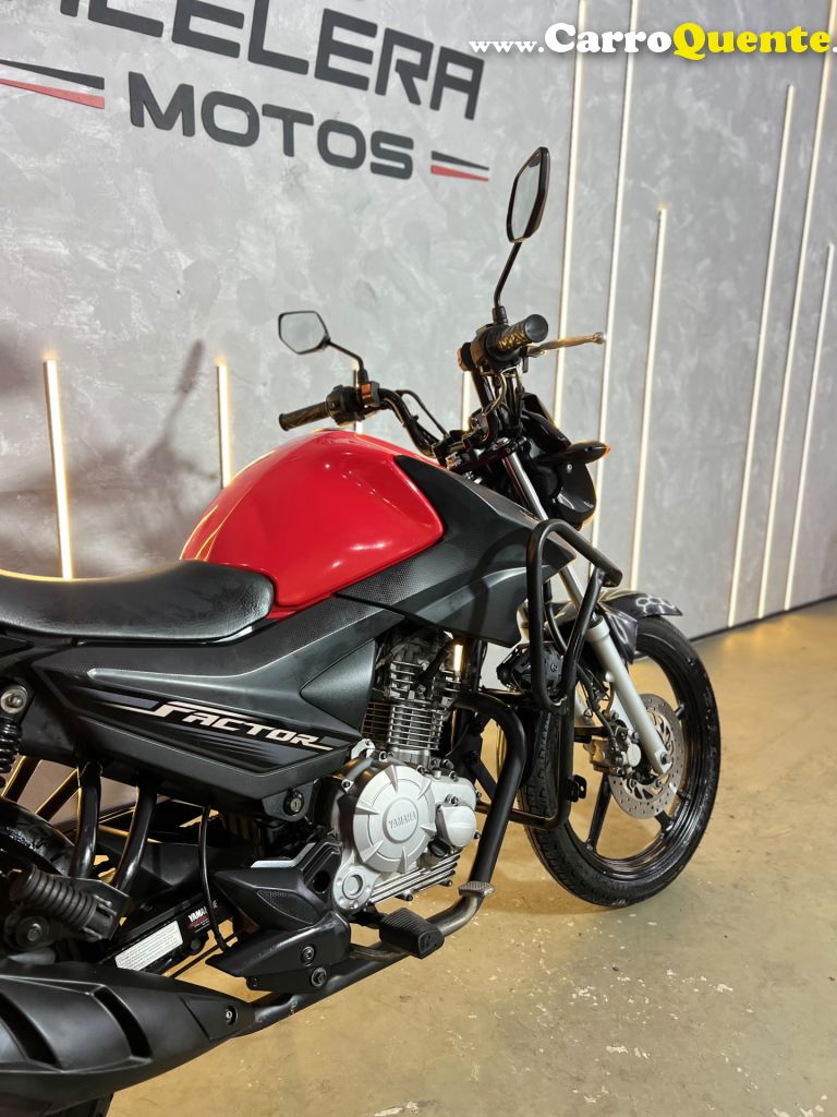 YAMAHA    YBR125I FACTOR ED   VERMELHO 2022 125 FLEX - Loja