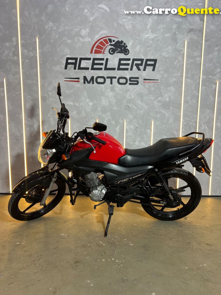 YAMAHA    YBR125I FACTOR ED   VERMELHO 2022 125 FLEX - Loja