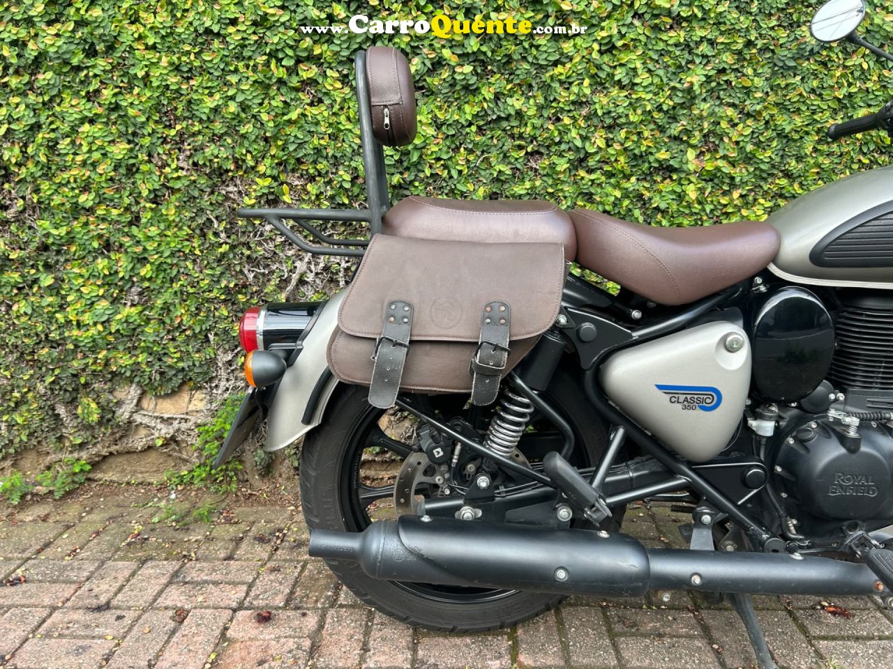 ROYAL ENFIELD   CLASSIC DARK 350CC ABS   CINZA 2023 350 GASOLINA - Loja