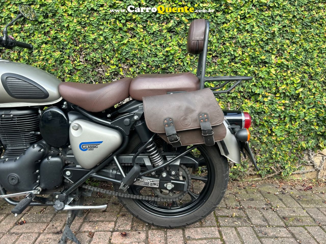 ROYAL ENFIELD   CLASSIC DARK 350CC ABS   CINZA 2023 350 GASOLINA - Loja