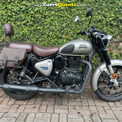 ROYAL ENFIELD   CLASSIC DARK 350CC ABS   CINZA 2023 350 GASOLINA