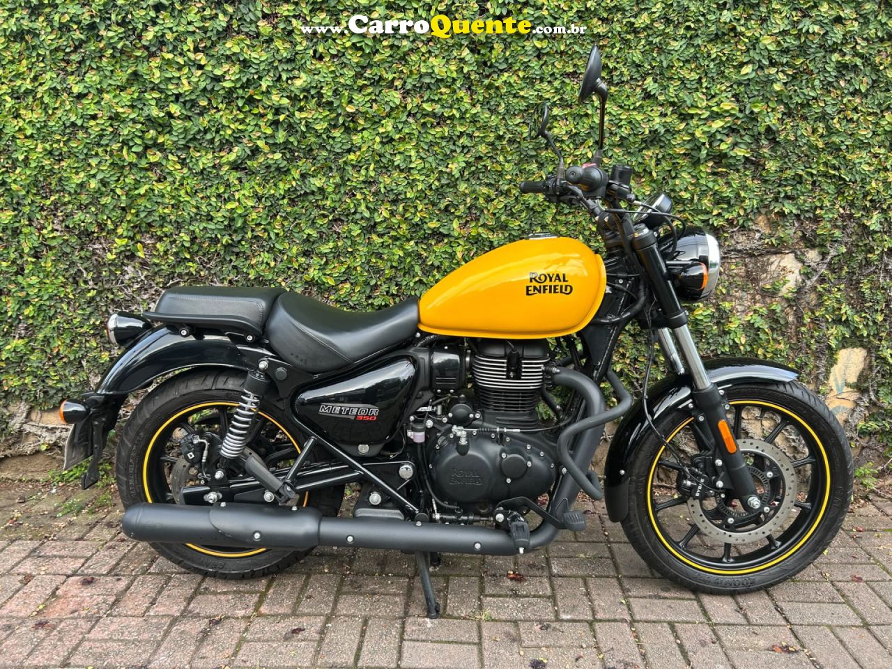 ROYAL ENFIELD   METEOR FIREBALL 350CC ABS   AMARELO 2024 350 GASOLINA - Loja