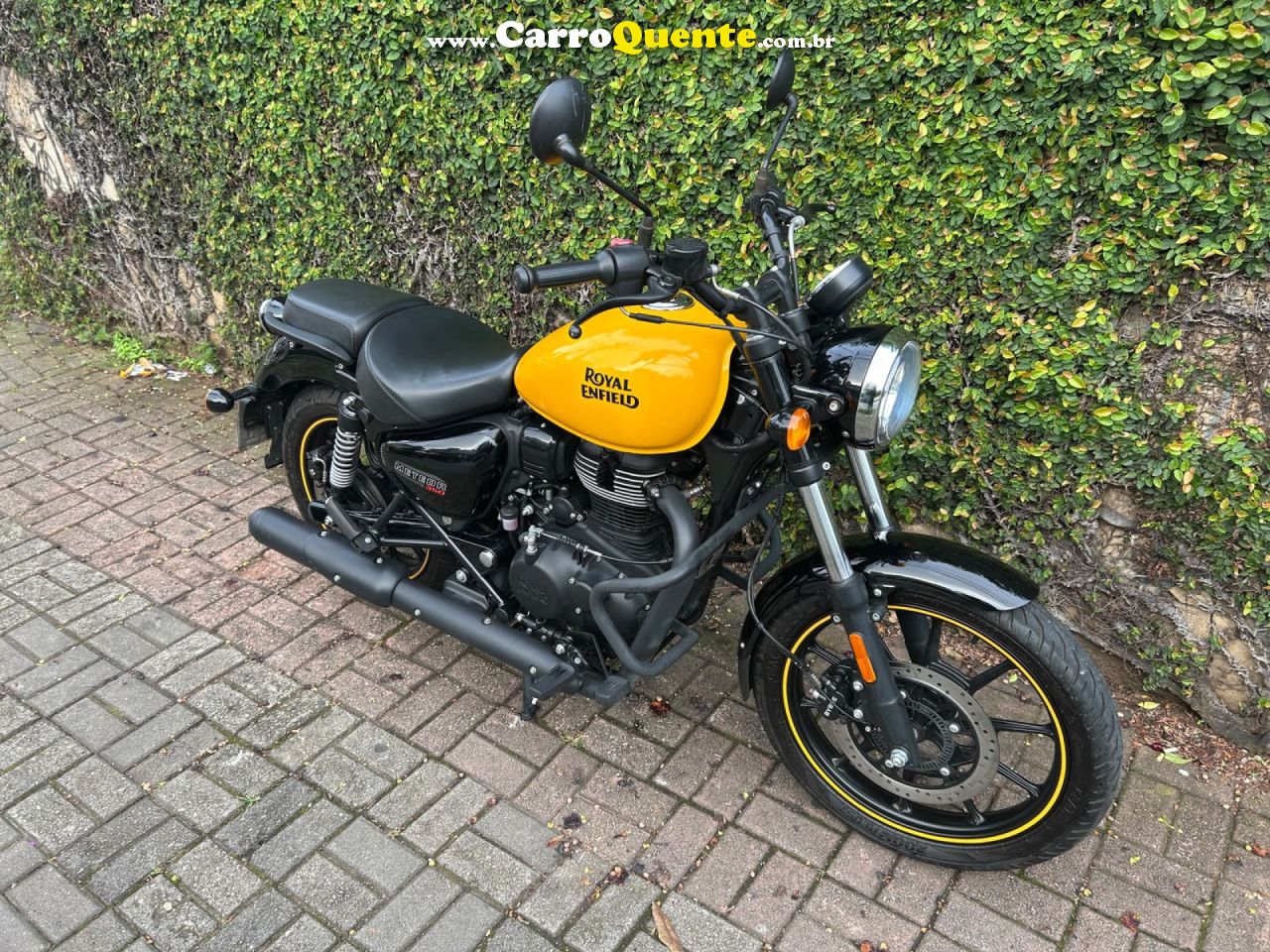 ROYAL ENFIELD   METEOR FIREBALL 350CC ABS   AMARELO 2024 350 GASOLINA - Loja