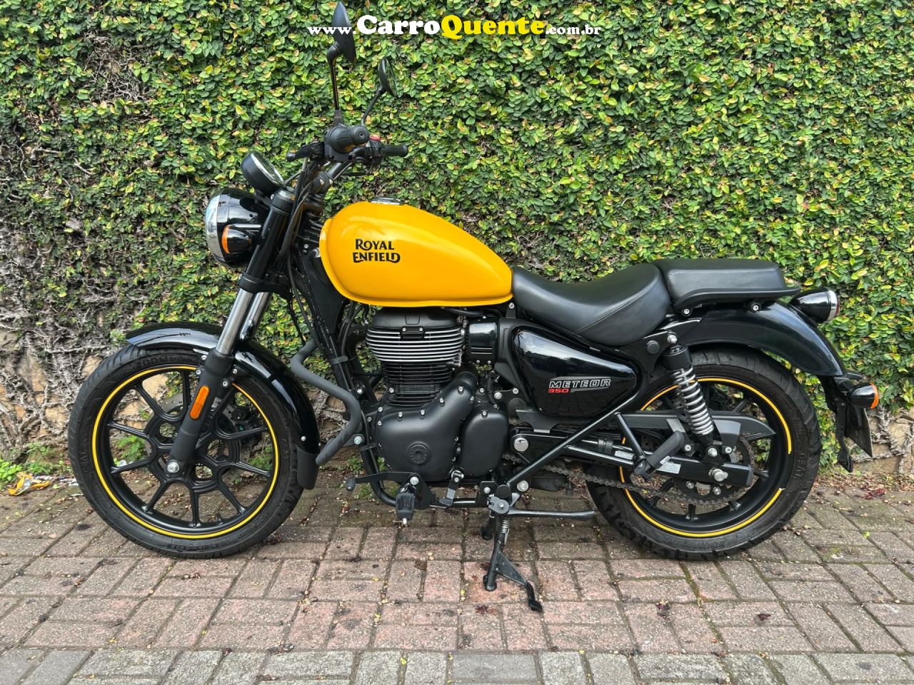 ROYAL ENFIELD   METEOR FIREBALL 350CC ABS   AMARELO 2024 350 GASOLINA - Loja
