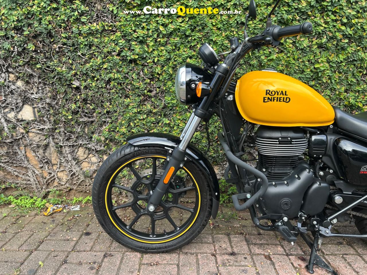 ROYAL ENFIELD   METEOR FIREBALL 350CC ABS   AMARELO 2024 350 GASOLINA - Loja