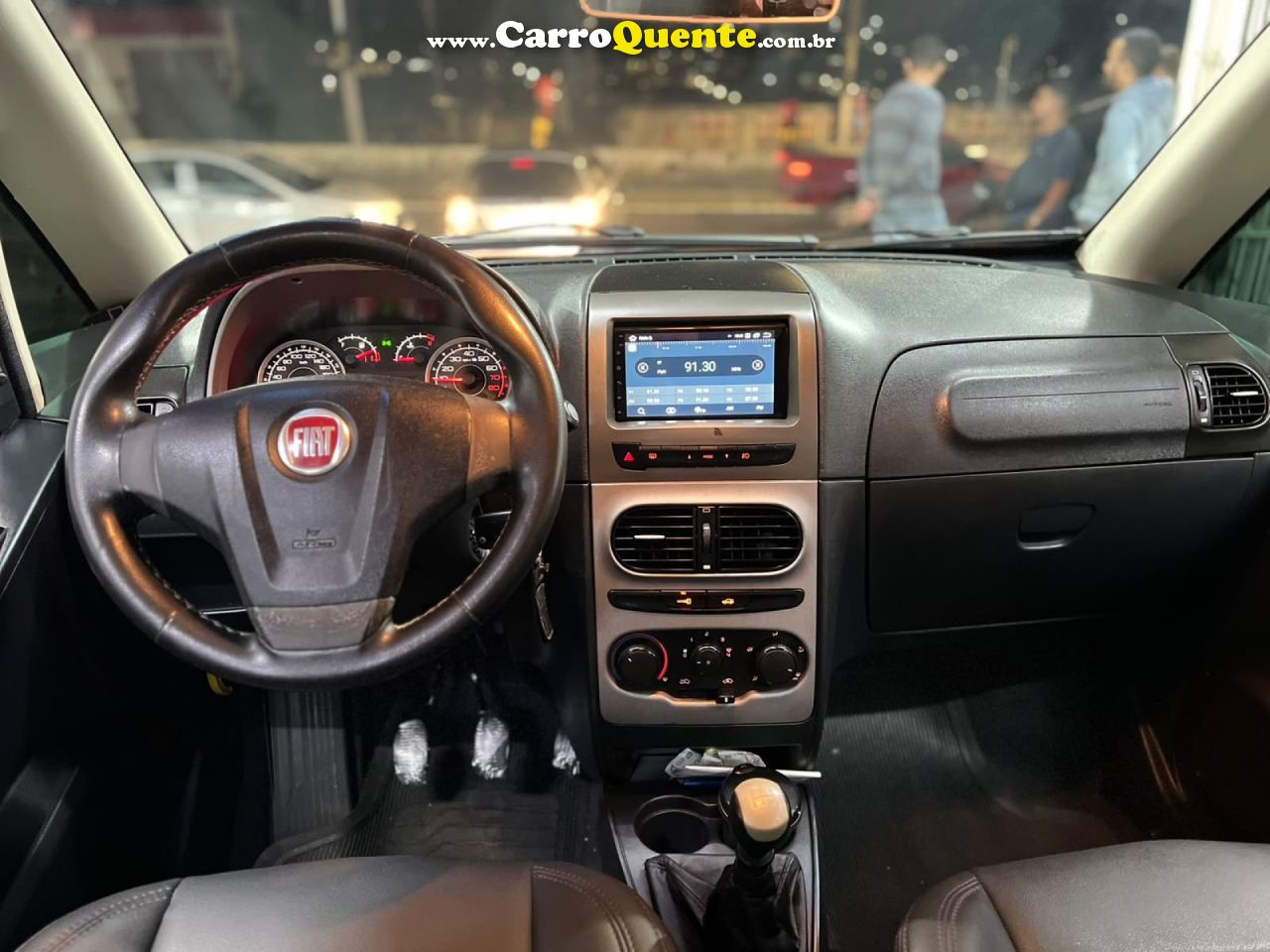 FIAT   IDEA ATTRACTIVE 1.4 FIRE FLEX 8V 5P   VERMELHO 2014 1.4 FLEX - Loja